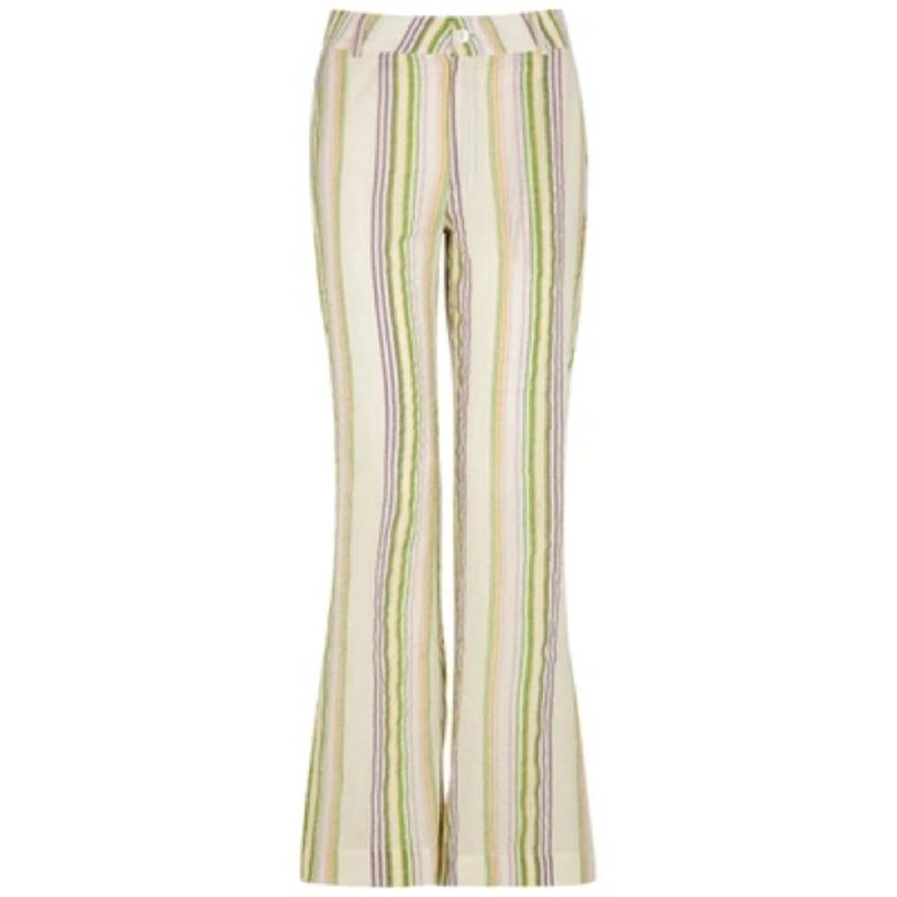 Gimaguas San Striped Cotton Trousers